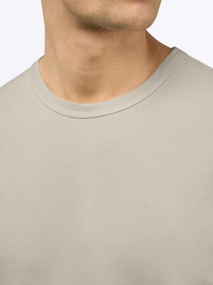 Overtime Oversized Tee | White Relaxed-Fit