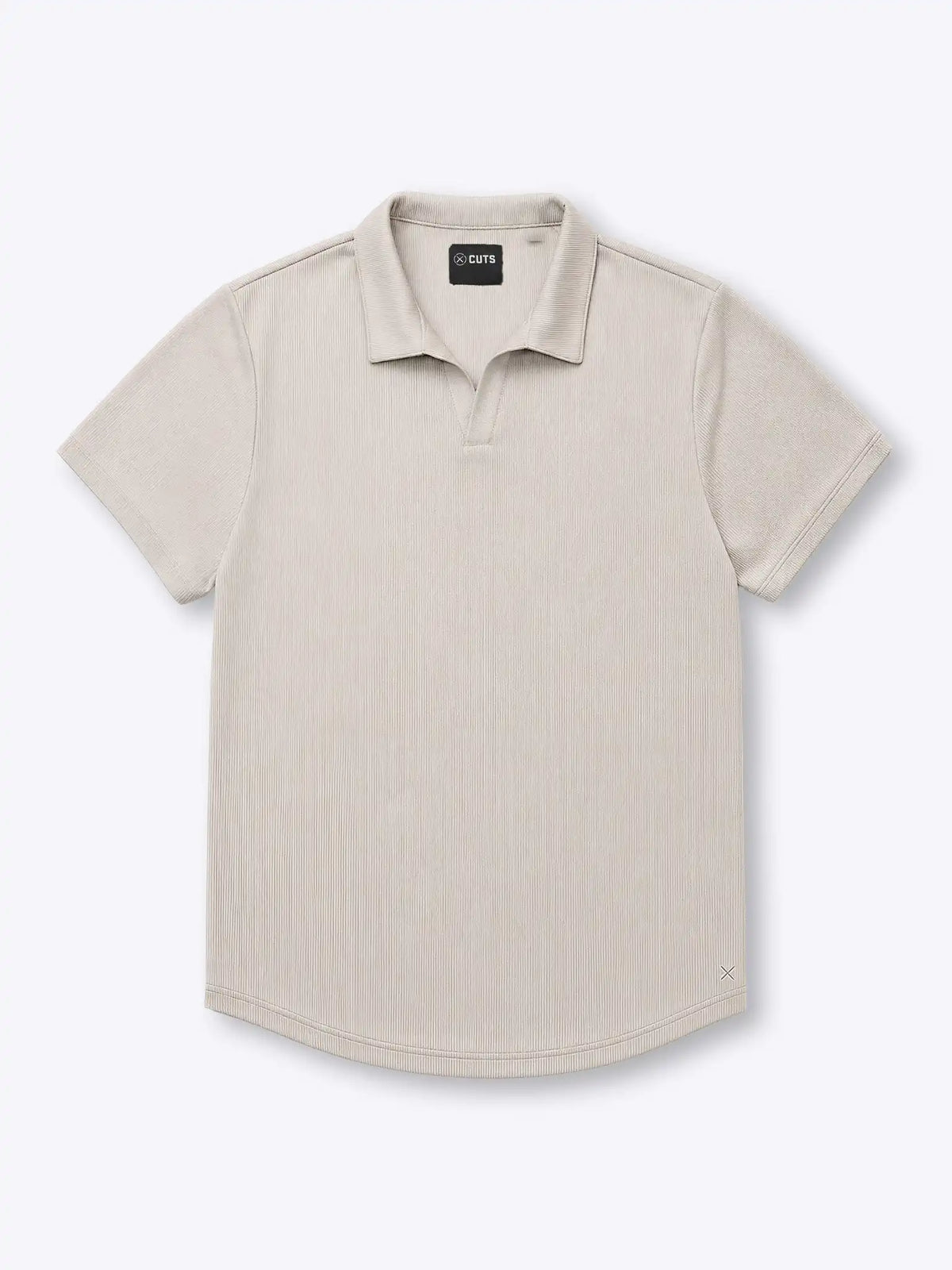 SoHo Ribbed Polo | Pacific Blue Signature-Fit