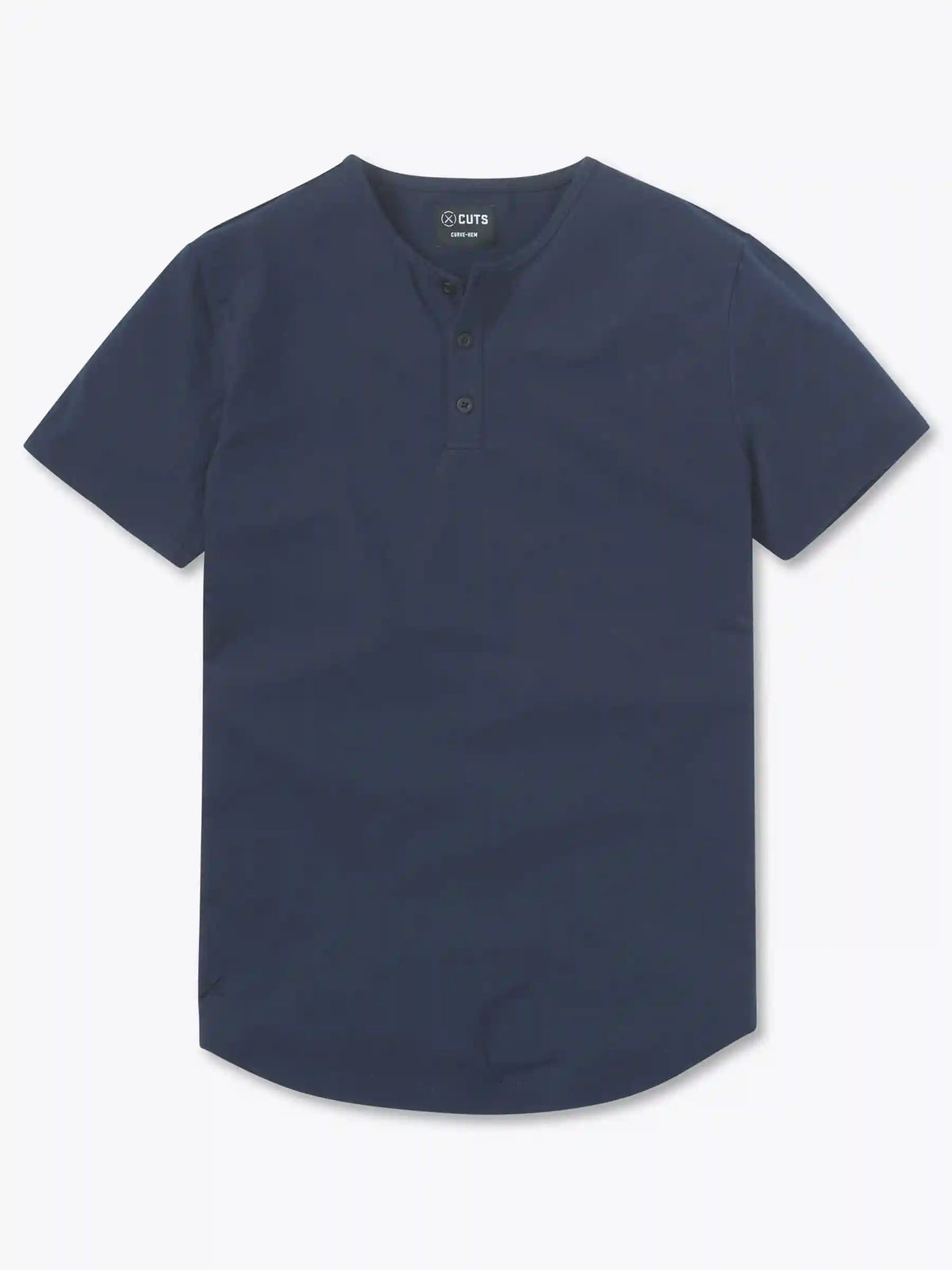 AO Henley Curve-Hem | Black Signature-fit PYCA Pro®
