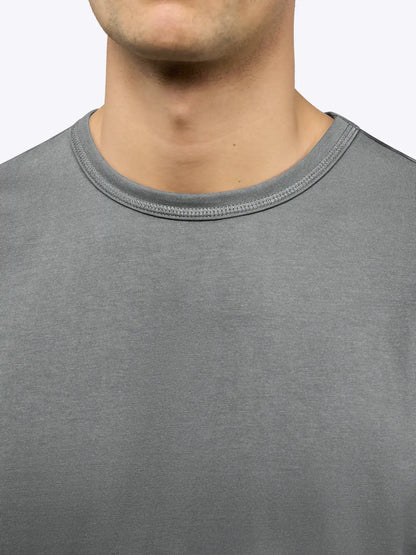 Overtime Oversized Tee | White Relaxed-Fit