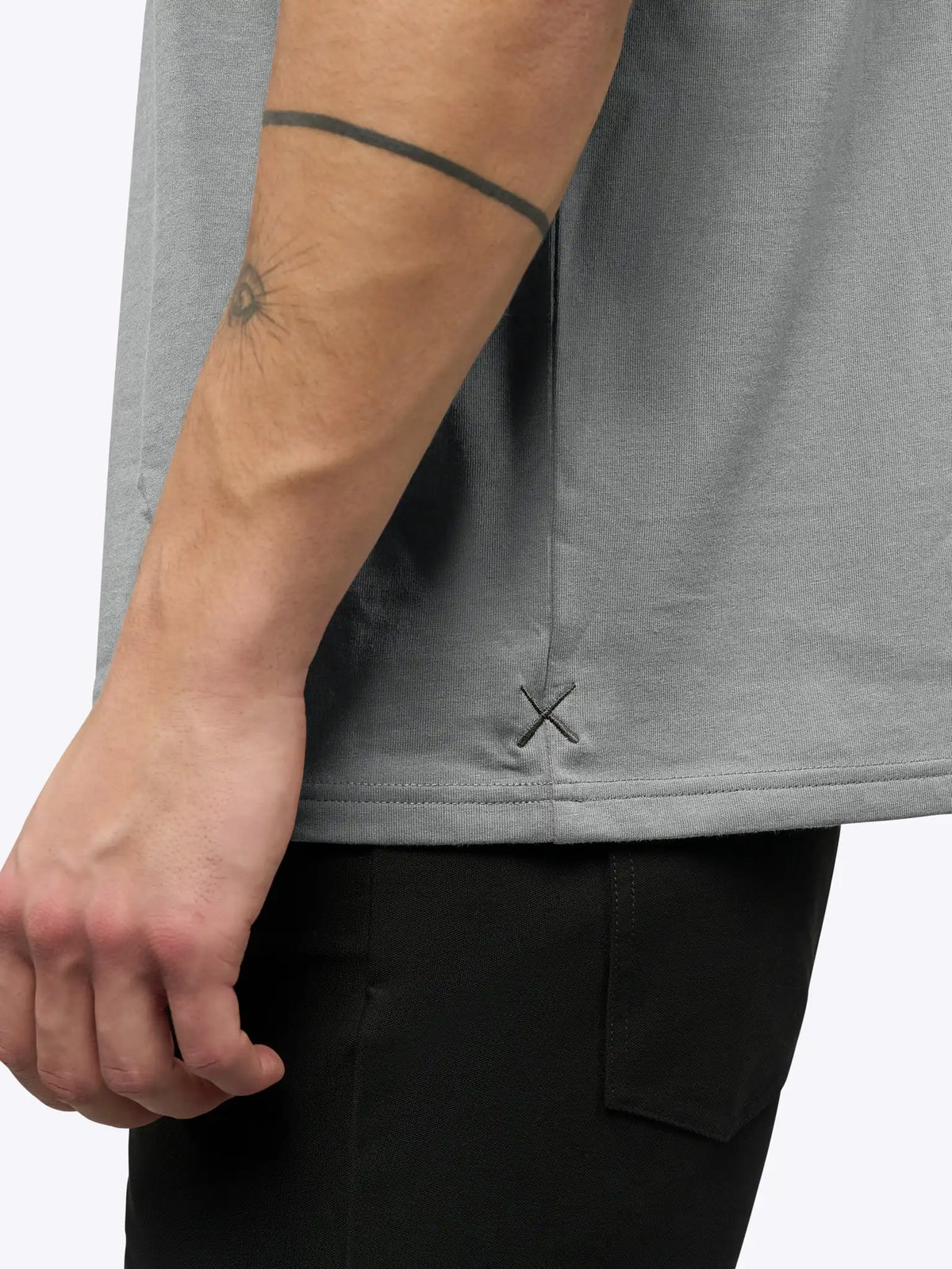 Overtime Oversized Tee | White Relaxed-Fit