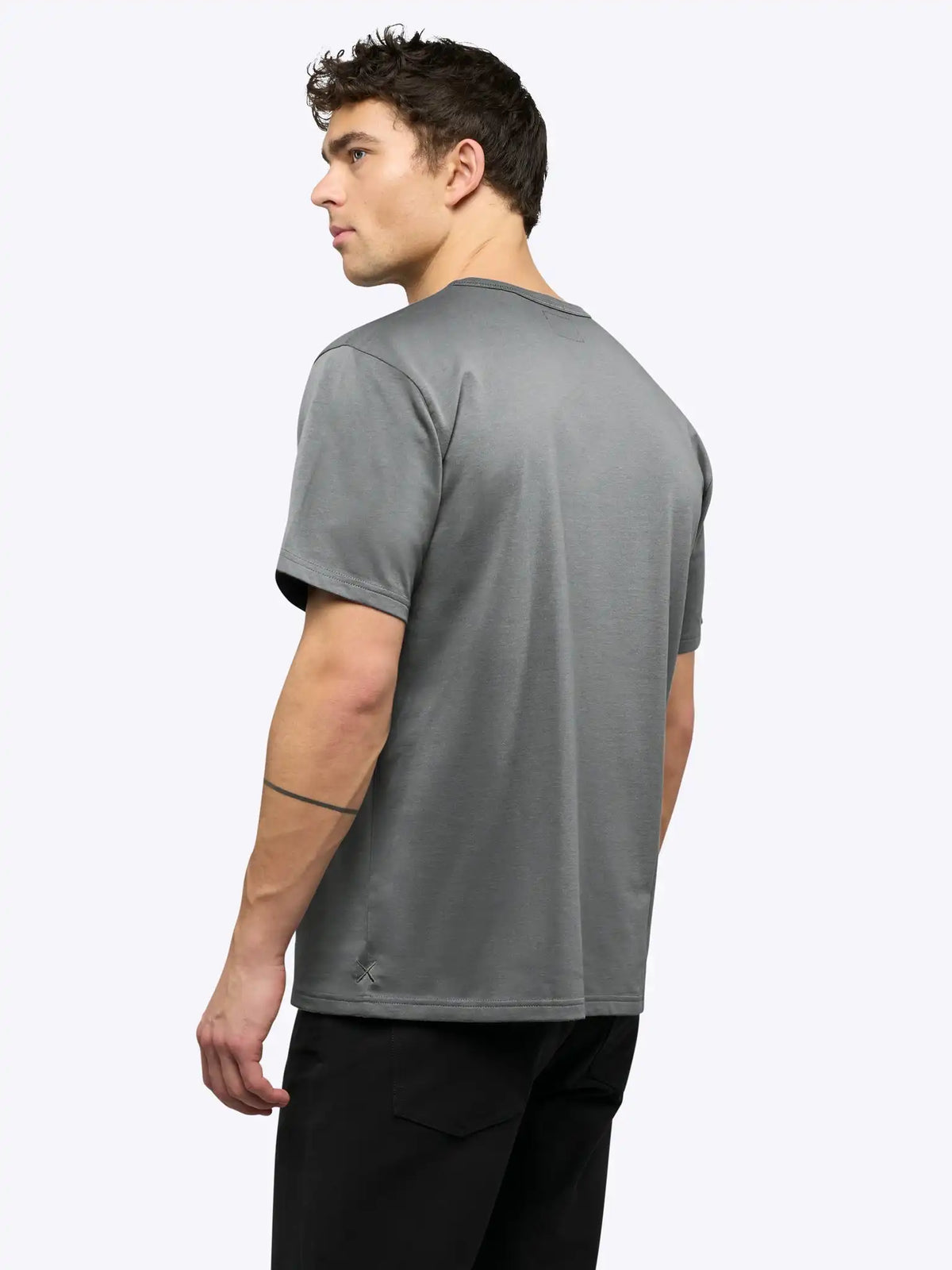 Overtime Oversized Tee | White Relaxed-Fit