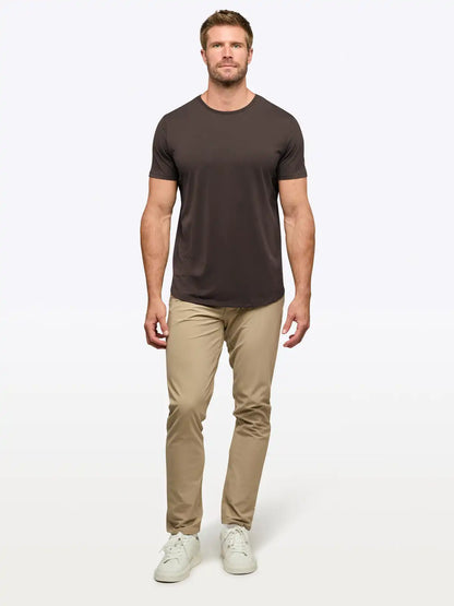 AO Curve-Hem Tee | White Signature-fit PYCA Pro®