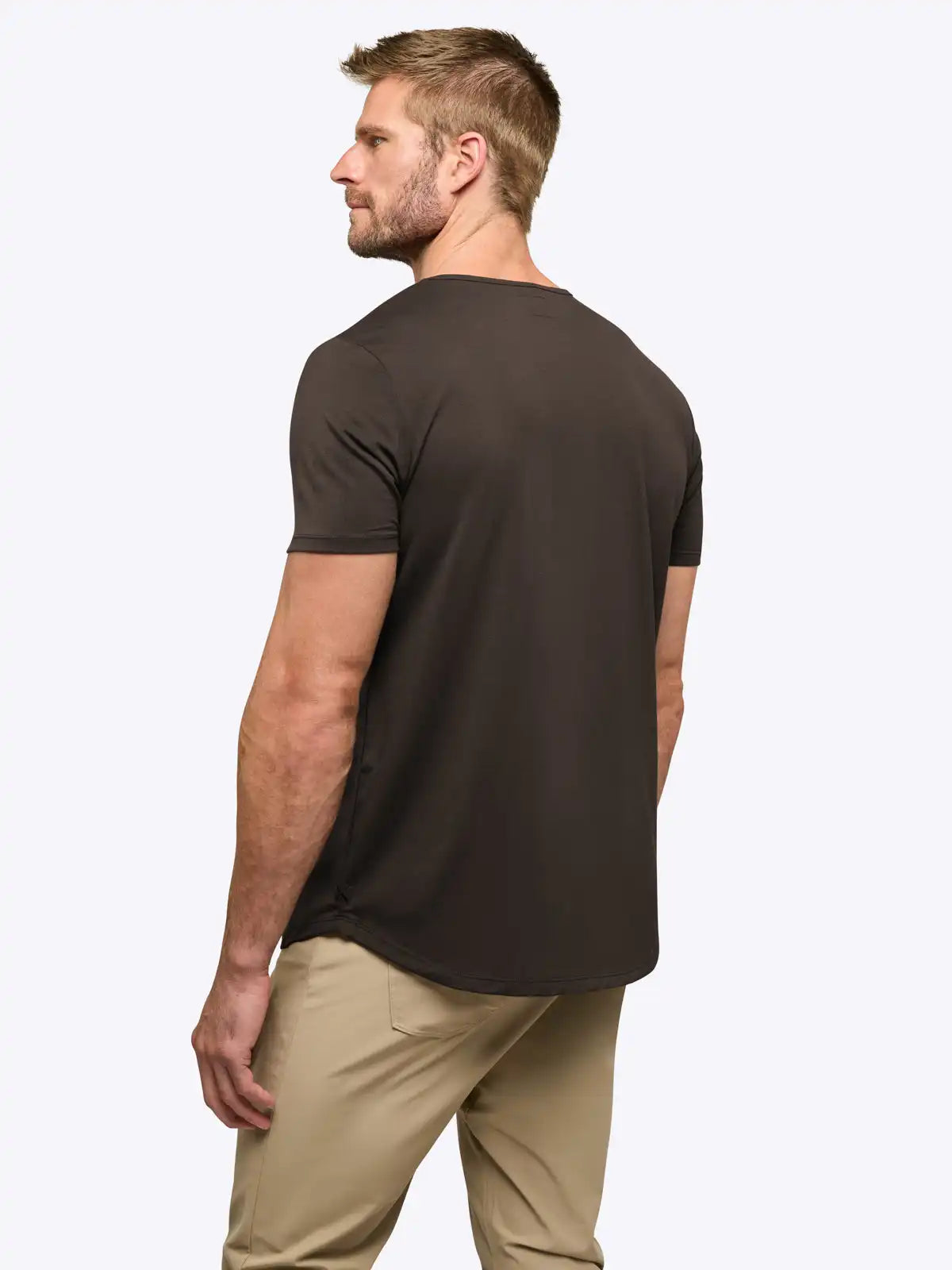 AO Curve-Hem Tee | White Signature-fit PYCA Pro®
