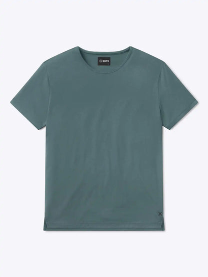 AO Split-Hem Tee | Black Signature-fit PYCA Pro®