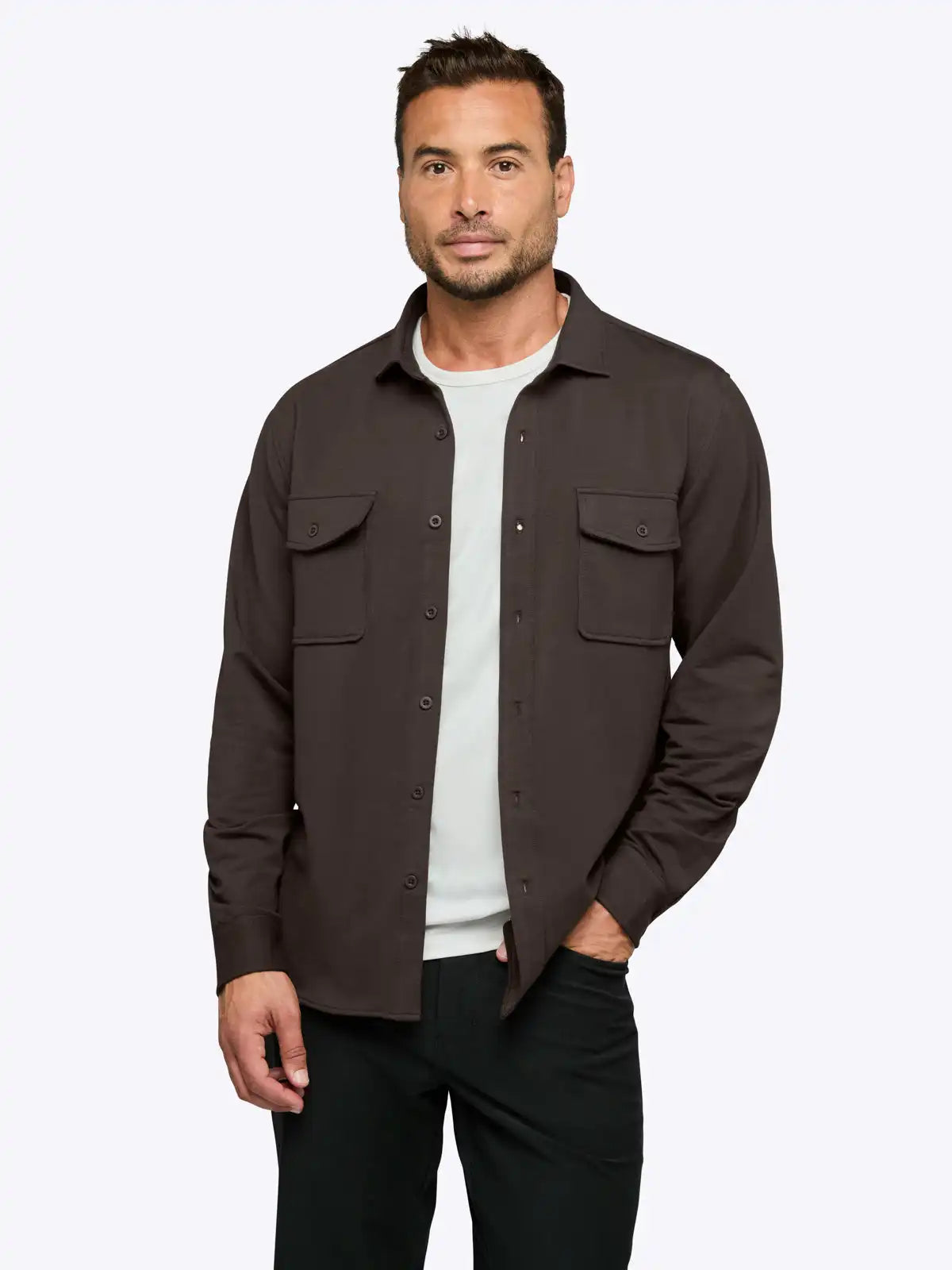Hyperloop Overshirt | Black Signature-Fit