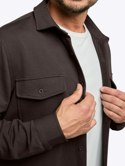 Hyperloop Overshirt | Black Signature-Fit
