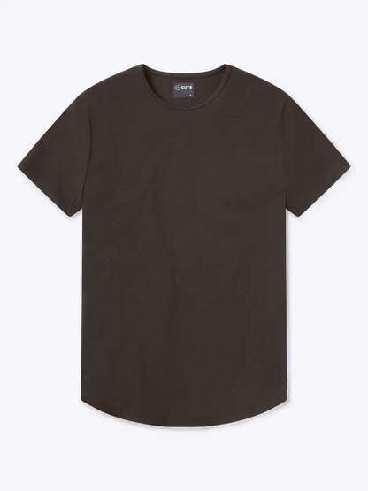 AO Curve-Hem Tee | White Signature-fit PYCA Pro®