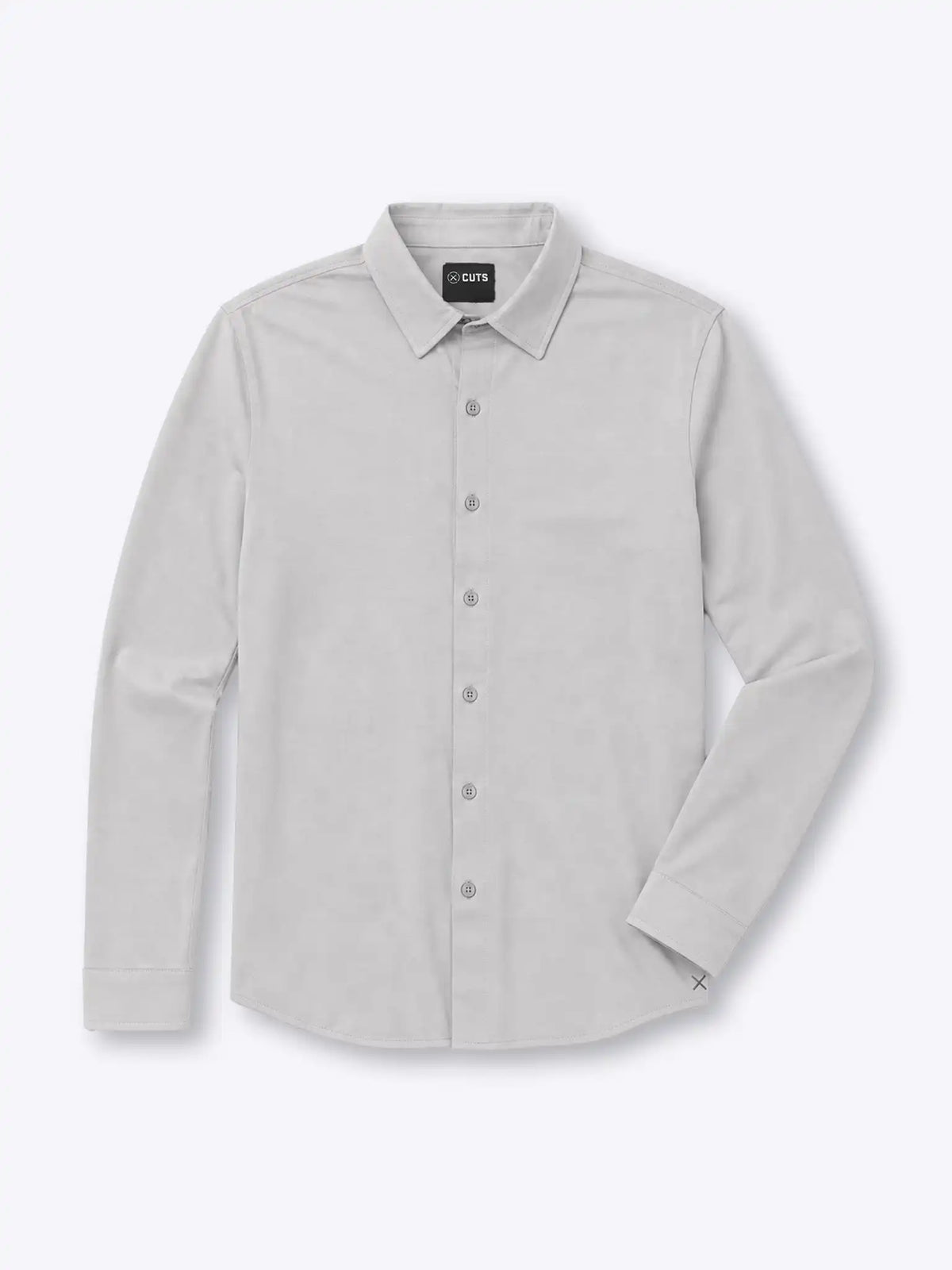 AO Long Sleeve Button Up | White Signature-Fit PYCA Pro®