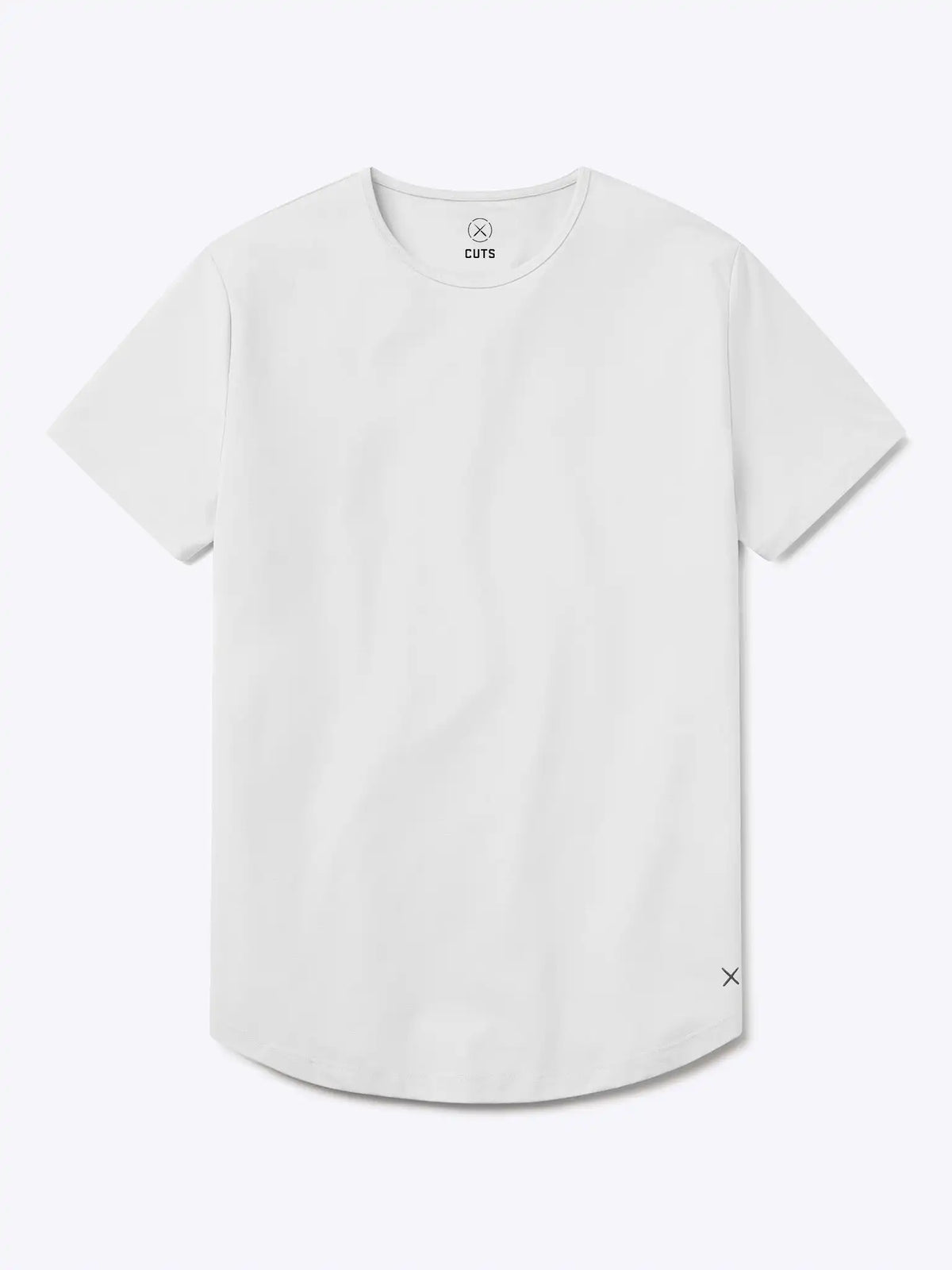 Crossover Active Tee | White Signature-Fit