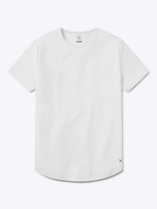 Crossover Active Tee | White Signature-Fit