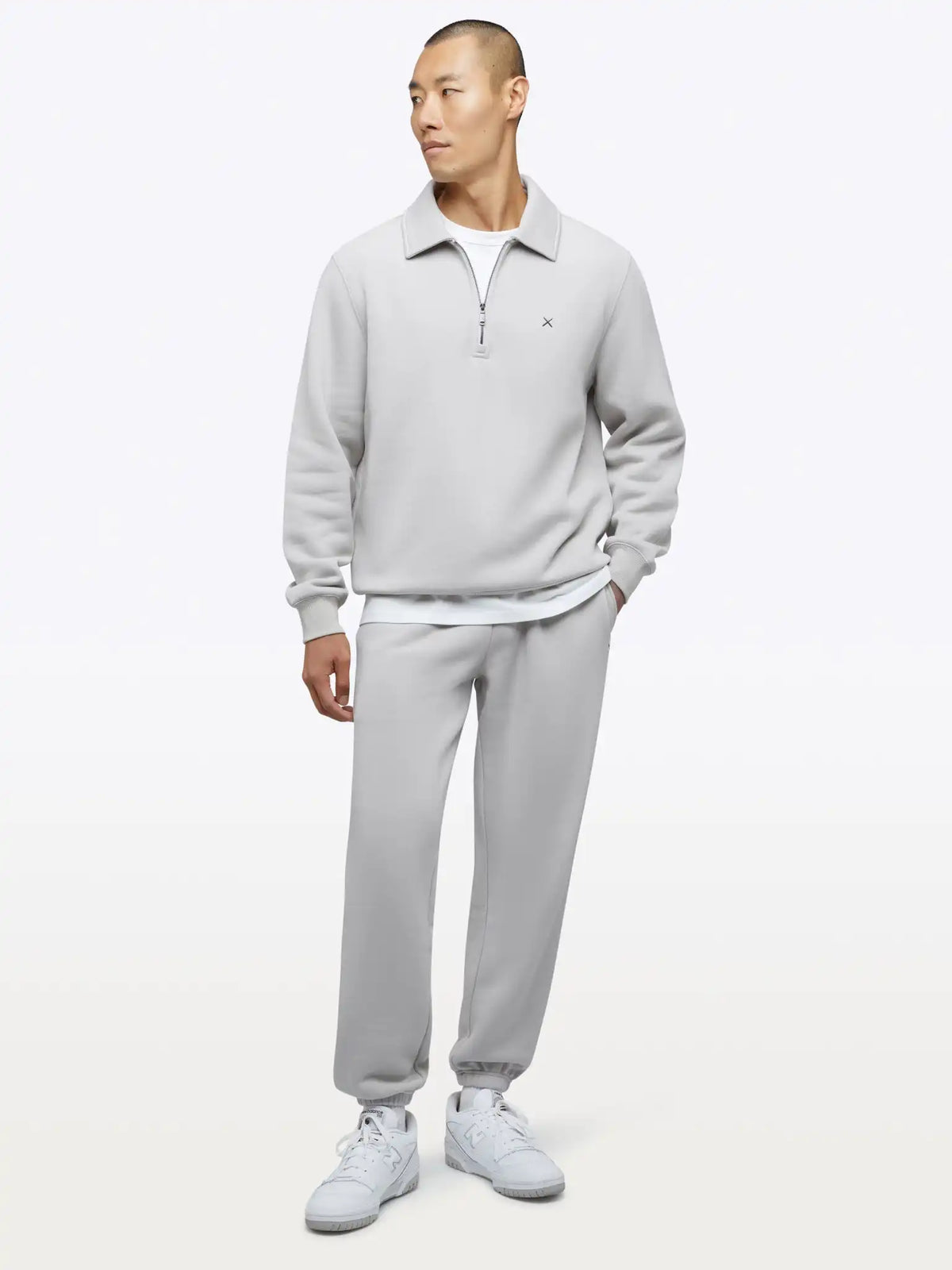 Divine Fleece Q-Zip | Obsidian Classic-fit
