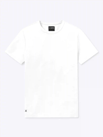 AO Forever Tee | White Classic-Fit PYCA Pro®