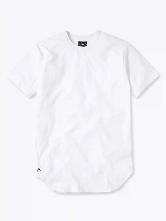 AO Elongated Tee | White Signature-fit PYCA Pro®