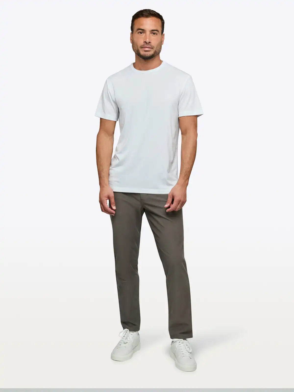 AO Forever Tee | White Classic-Fit PYCA Pro®