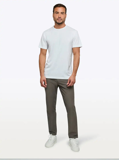 AO Forever Tee | White Classic-Fit PYCA Pro®