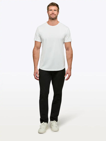 AO Curve-Hem Tee | White Signature-fit PYCA Pro®