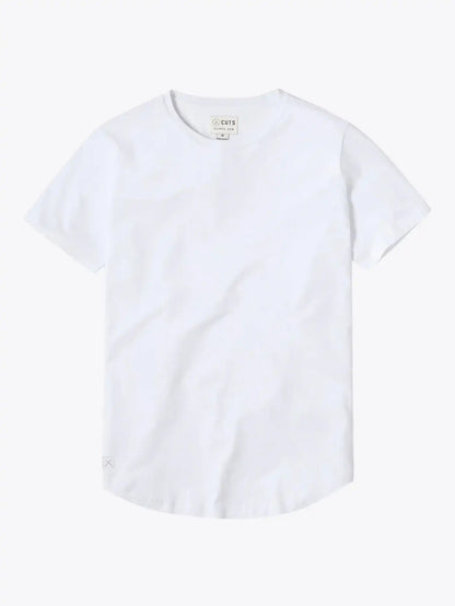 Featherlight Pima Tee | Ocean Storm Signature-fit
