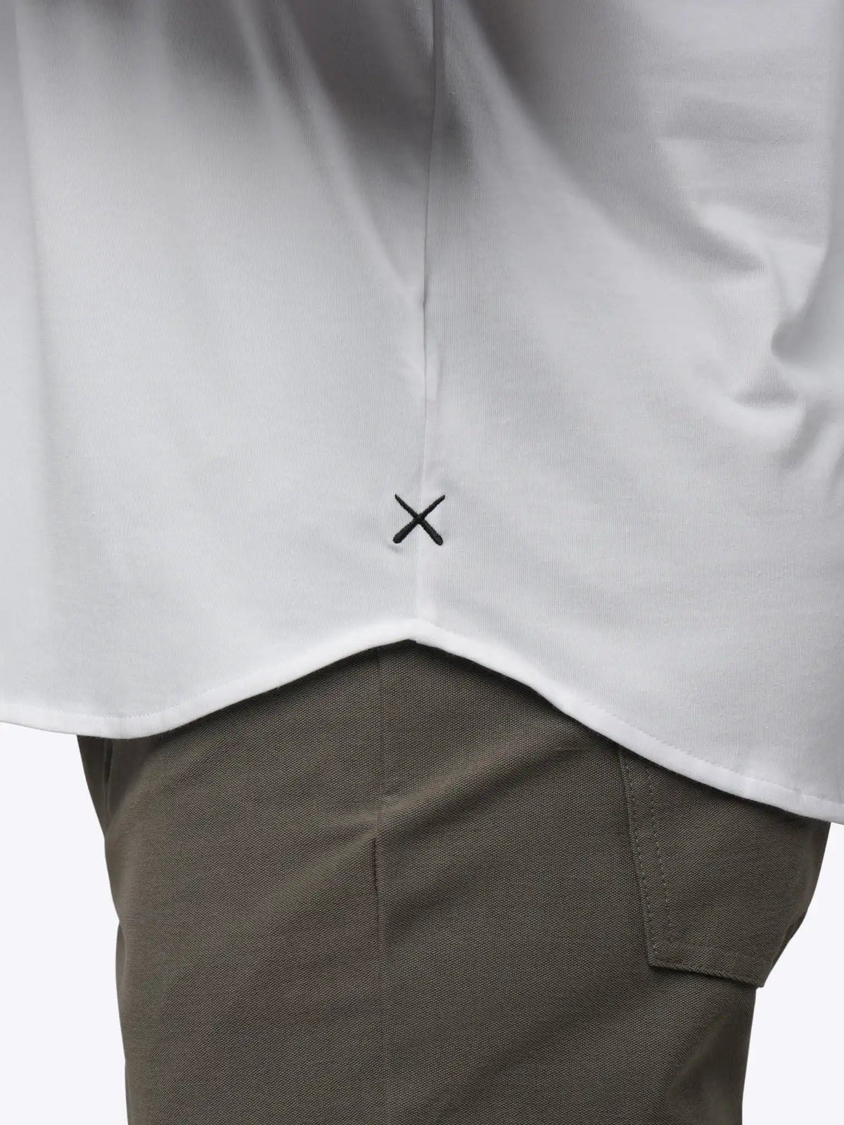 AO Long Sleeve Button Up | White Signature-Fit PYCA Pro®