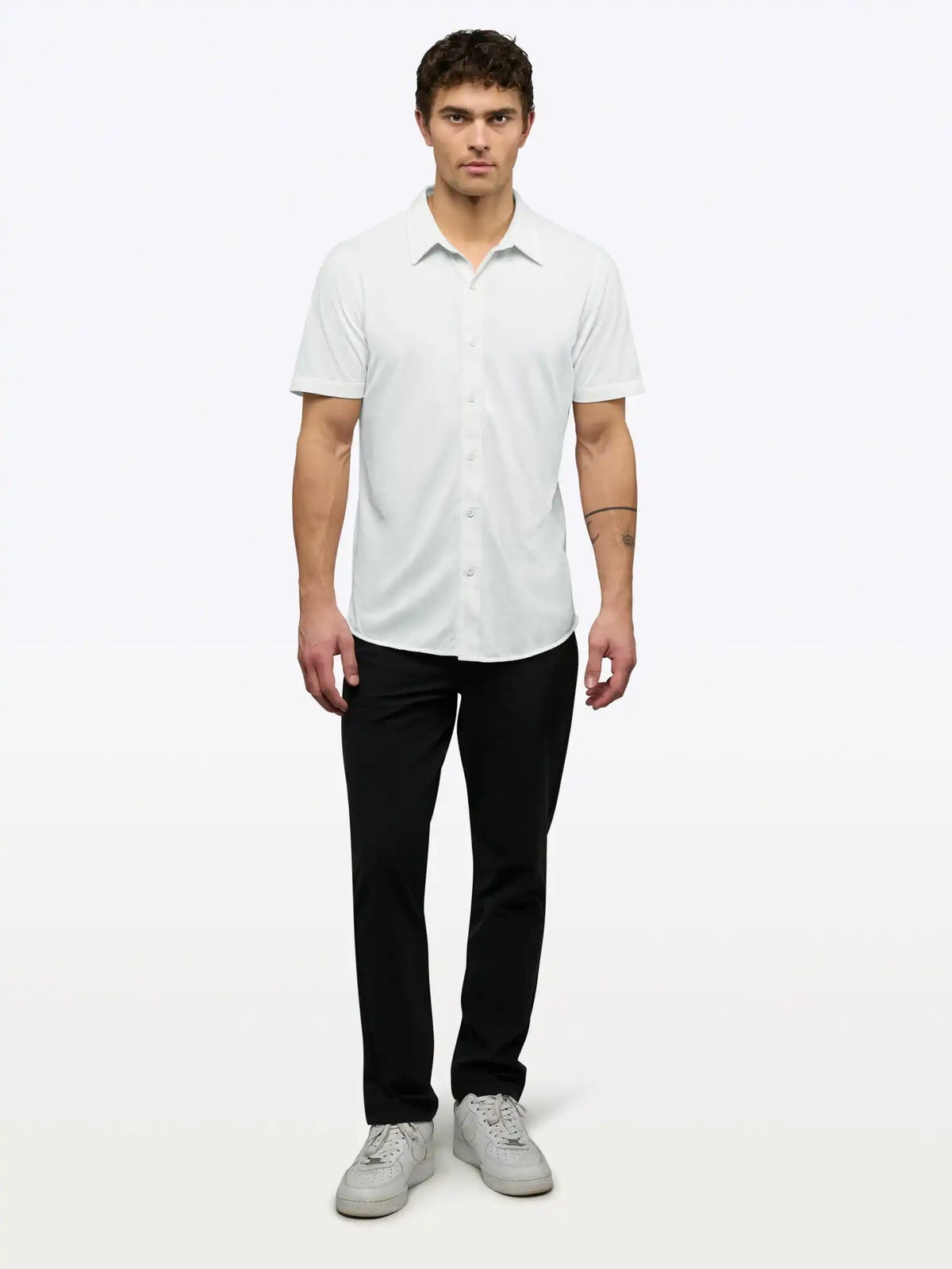 AO Button Up | Black Signature-Fit PYCA Pro®