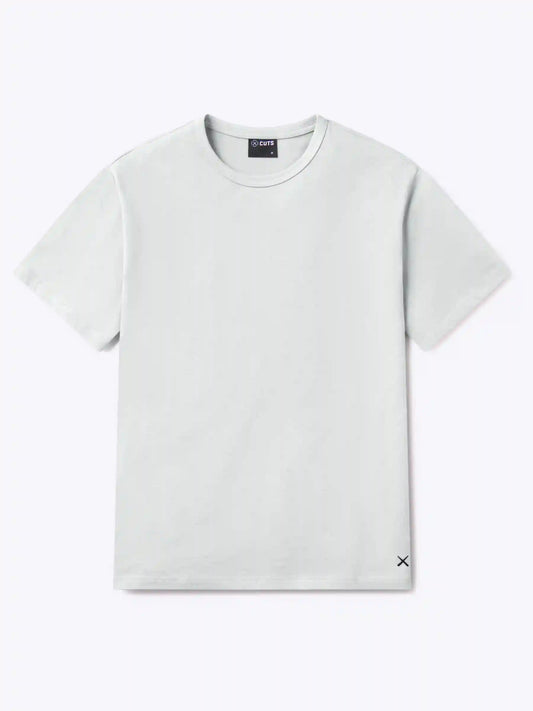 Overtime Oversized Tee | White Relaxed-Fit