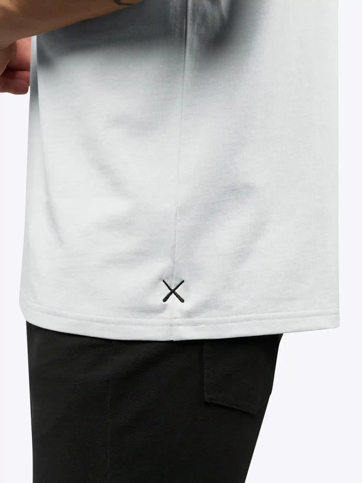 Overtime Oversized Tee | White Relaxed-Fit