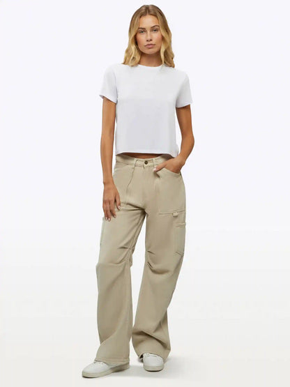 Almost Friday Tee | White Classic-fit PYCA Pro®