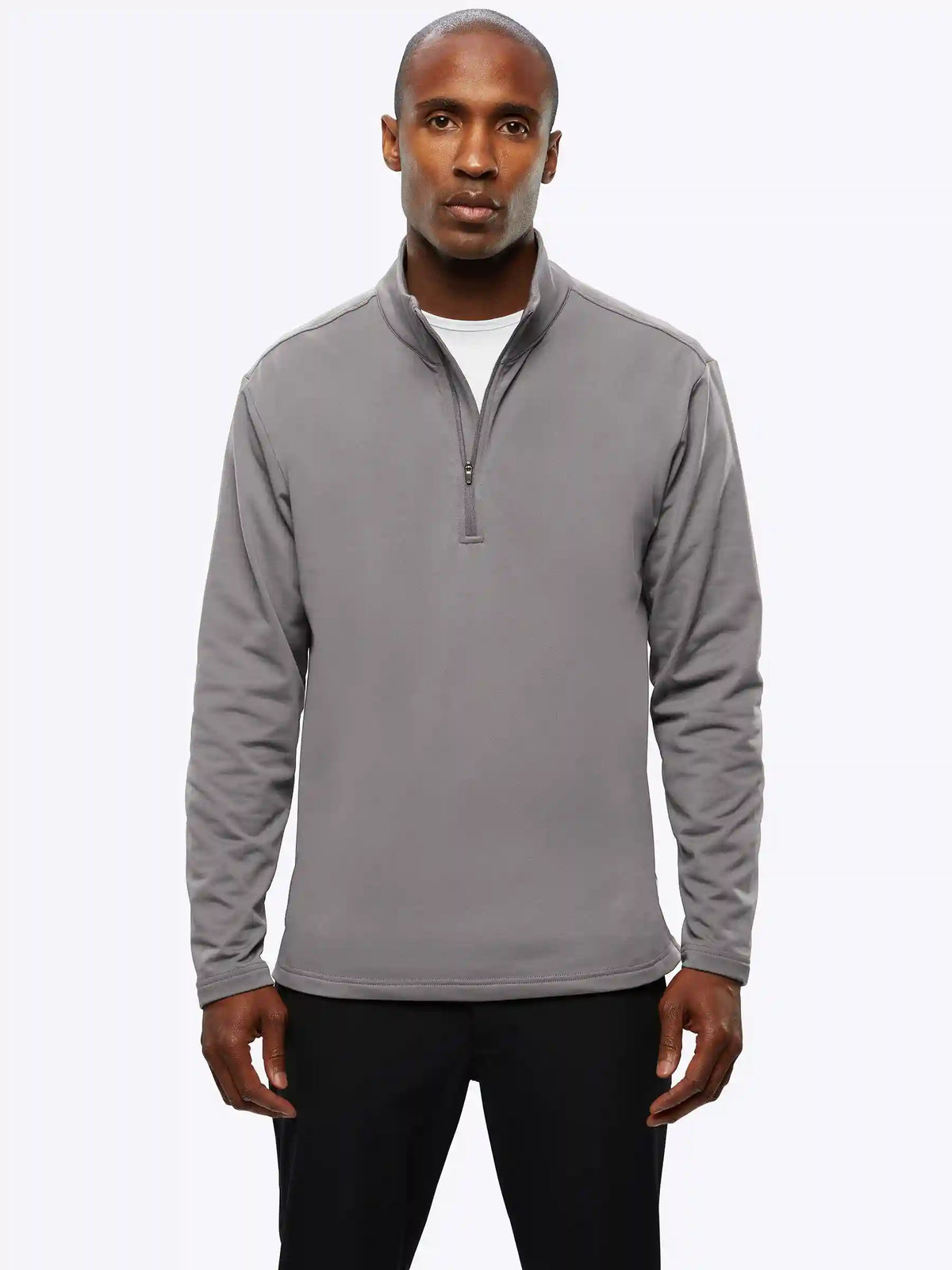 Crossover Fleece Q-Zip | Black Signature-Fit