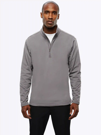 Crossover Fleece Q-Zip | Black Signature-Fit