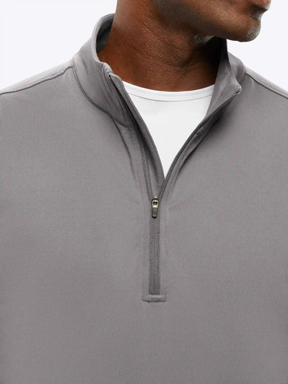 Crossover Fleece Q-Zip | Black Signature-Fit