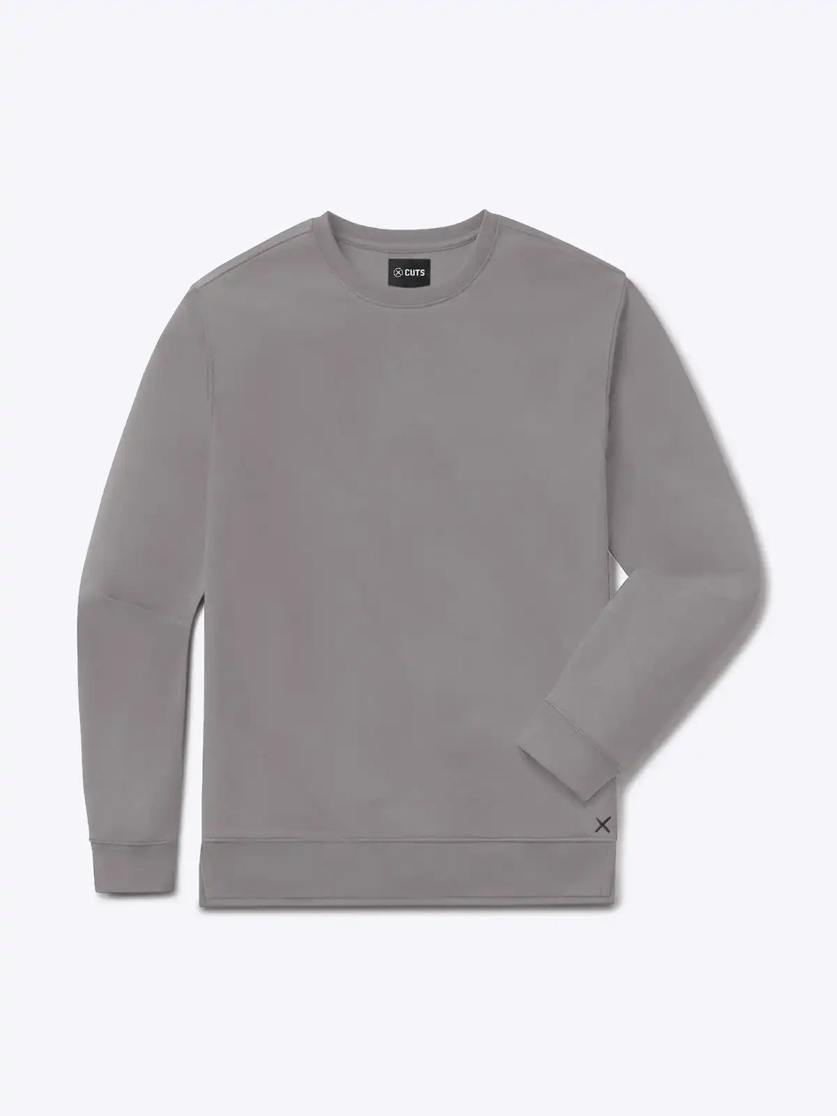 Hyperloop Pullover Split-Hem | Heather Grey Signature-fit