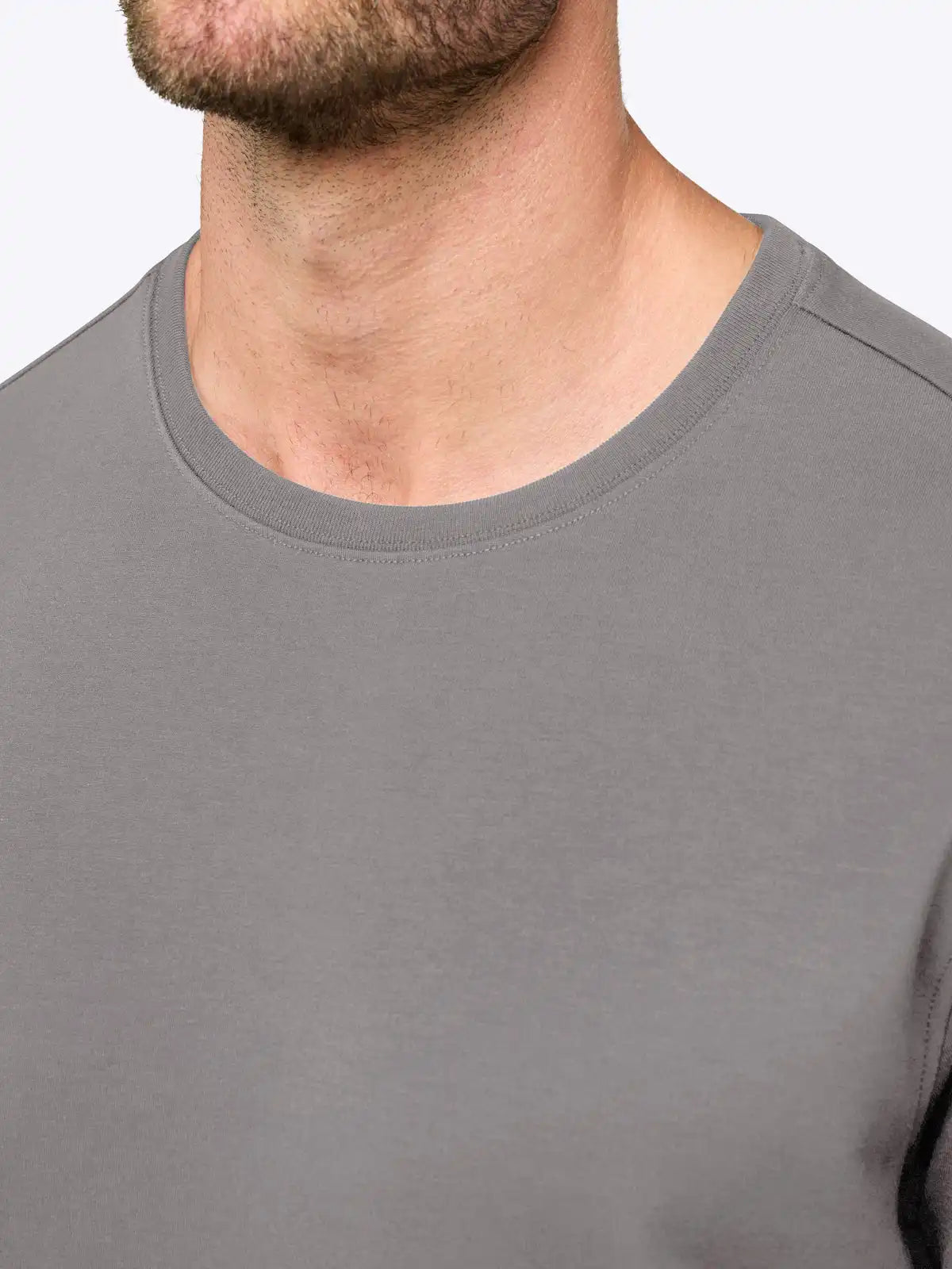 Hyperloop Pullover Split-Hem | Heather Grey Signature-fit